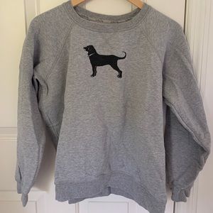 The Black Dog Sweatshirt | Women’s Size S | Grey